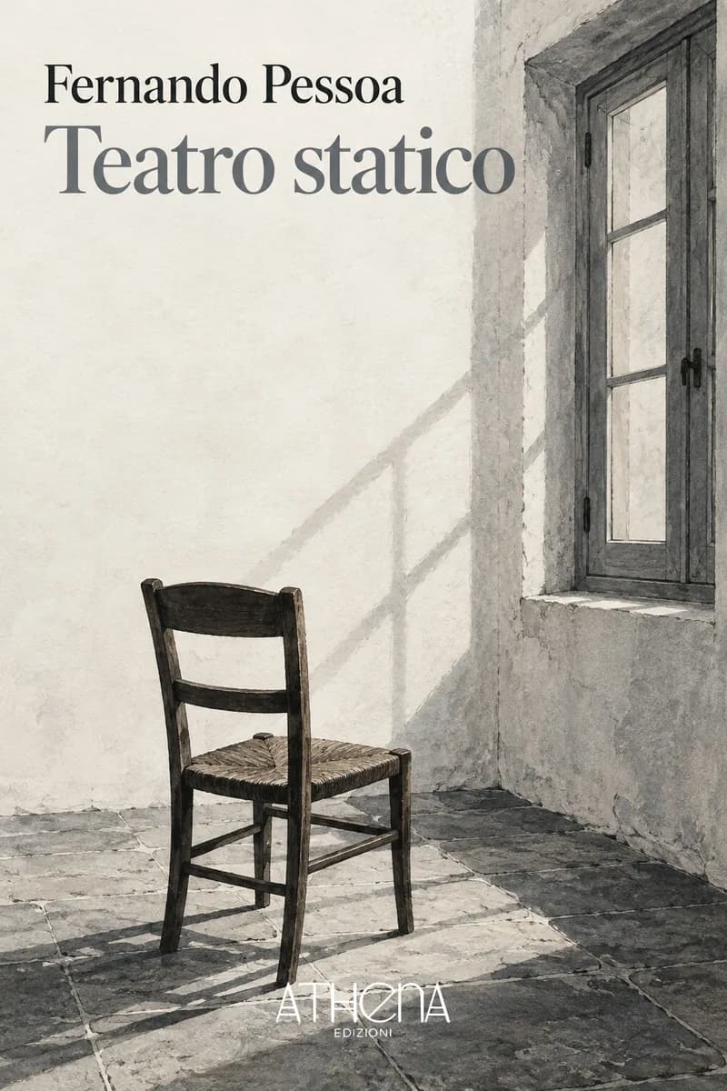Teatro statico di Fernando Pessoa – copertina Edizioni Athena