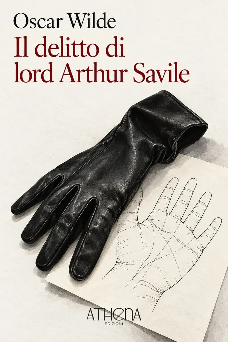 Il delitto di lord Arthur Savile di Oscar Wilde – copertina Edizioni Athena