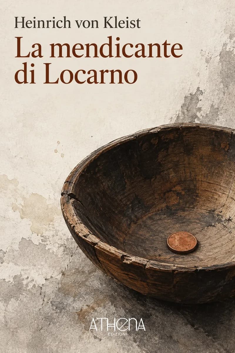 La mendicante di Locarno di Heinrich von Kleist – copertina Edizioni Athena