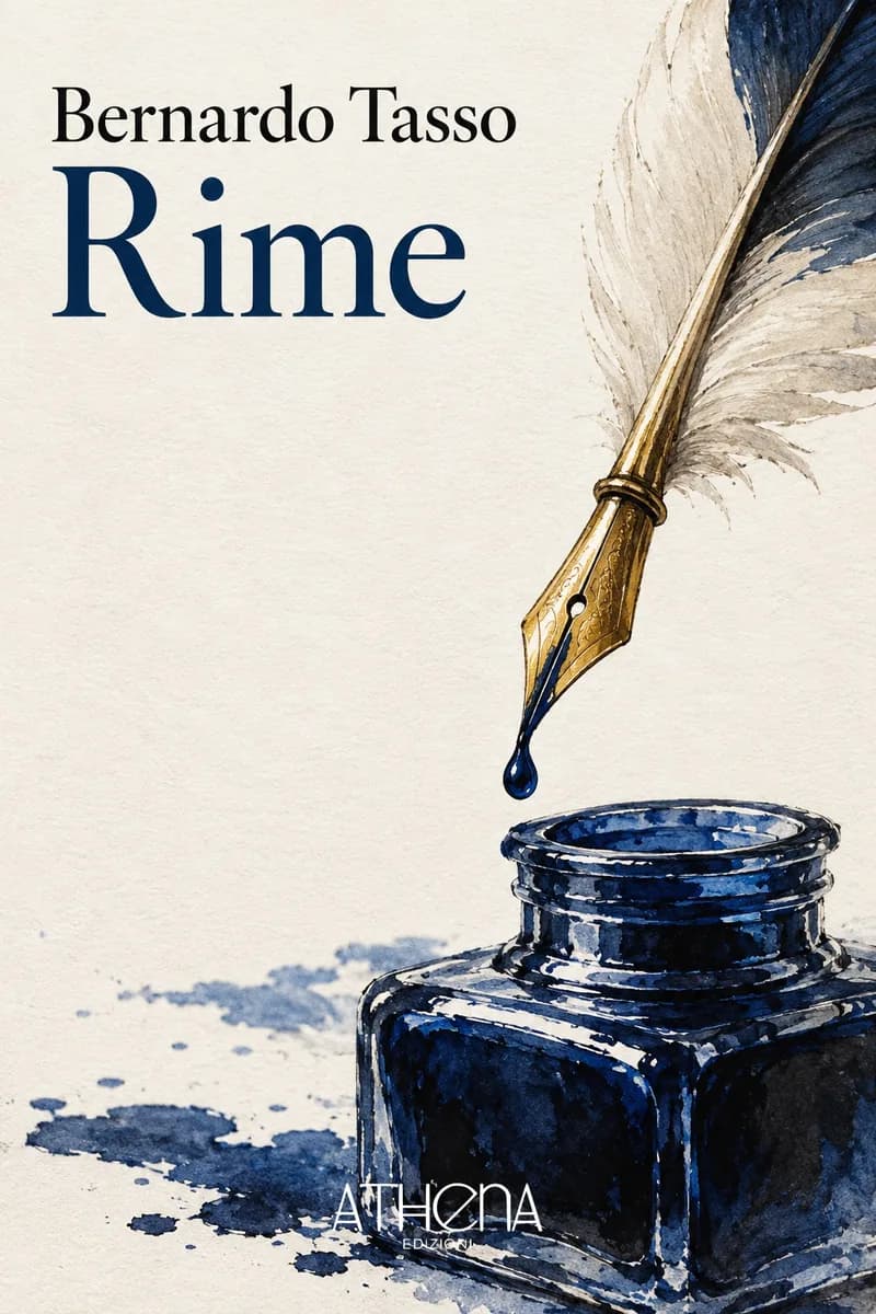Rime di Bernardo Tasso – copertina Edizioni Athena