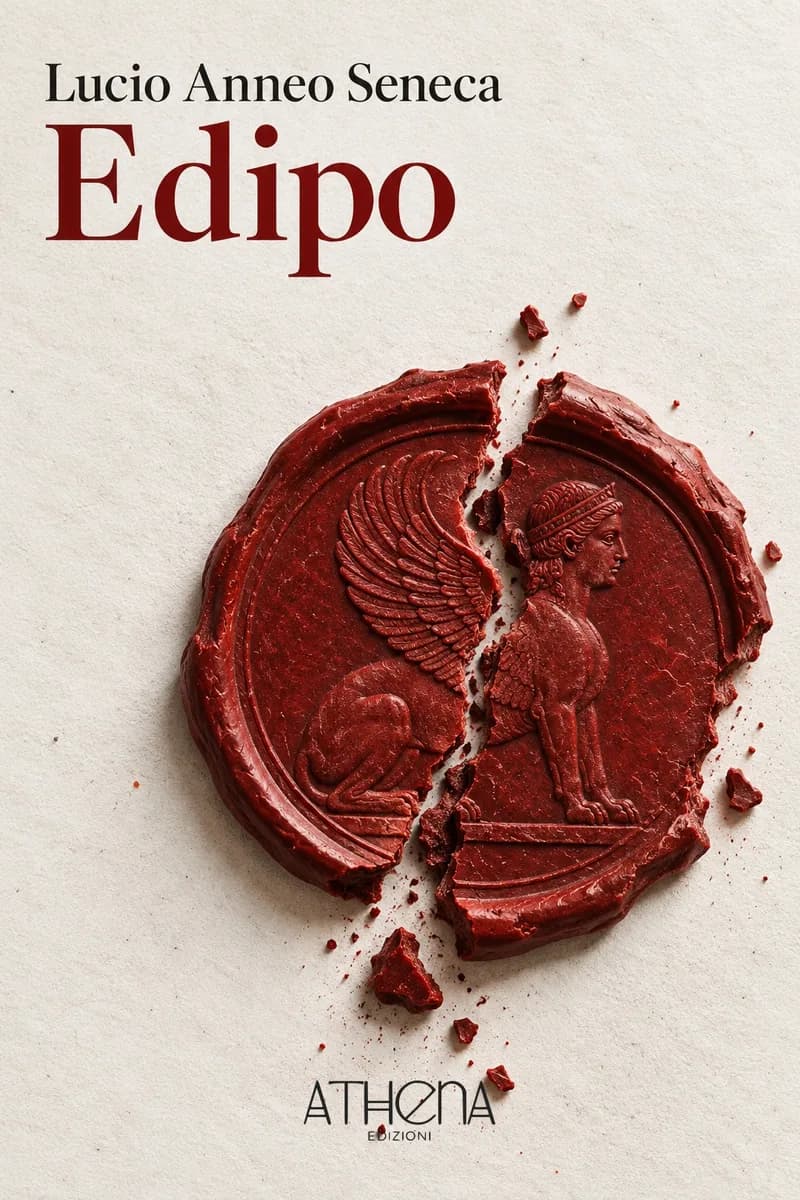 Edipo di Lucio Anneo Seneca – copertina Edizioni Athena