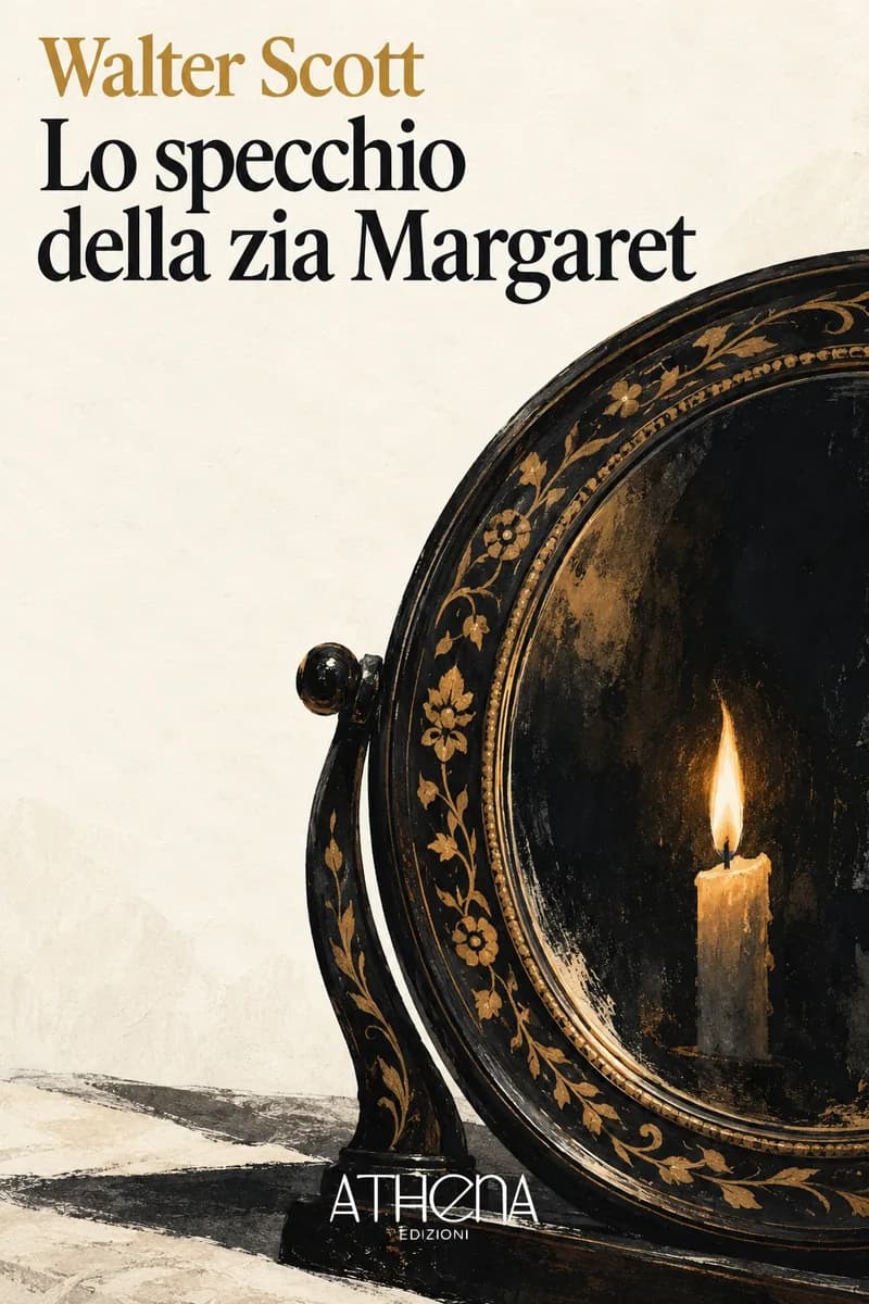 Lo specchio della zia Margaret di Walter Scott – copertina Edizioni Athena