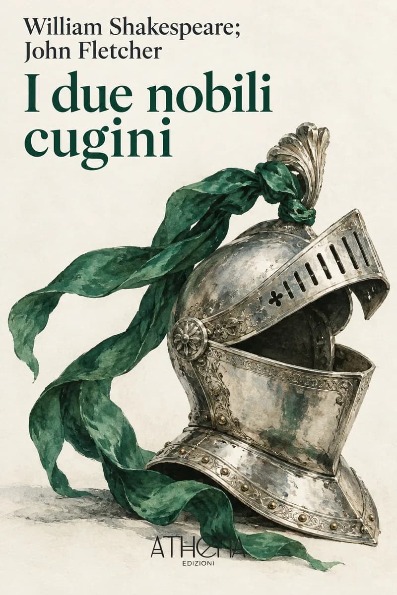I due nobili cugini di William Shakespeare; John Fletcher – copertina Edizioni Athena