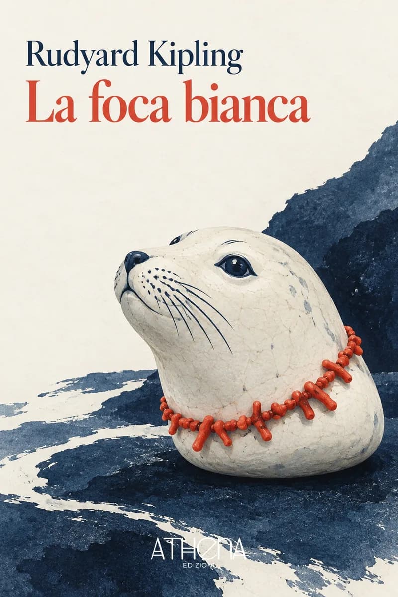 La foca bianca di Rudyard Kipling – copertina Edizioni Athena