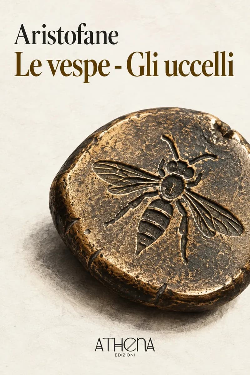 Le vespe - Gli uccelli di Aristofane – copertina Edizioni Athena