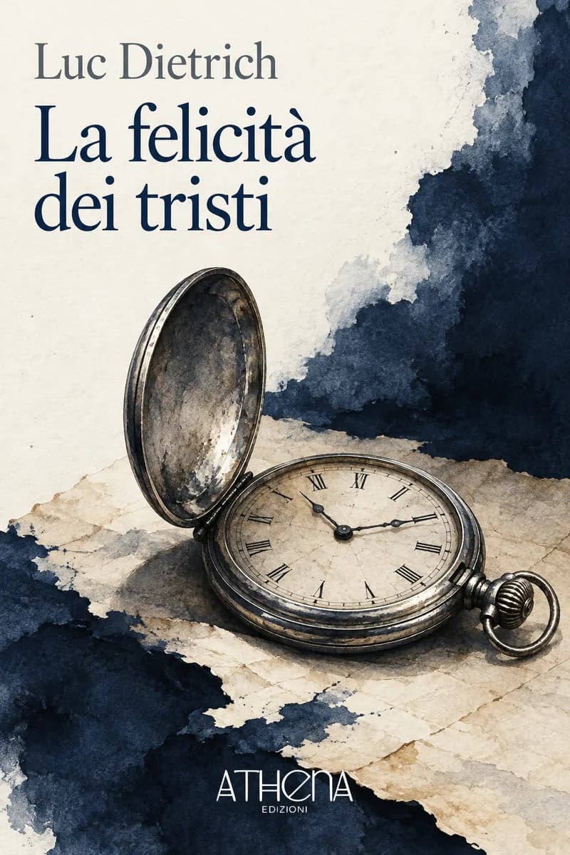 La felicità dei tristi di Luc Dietrich – copertina Edizioni Athena