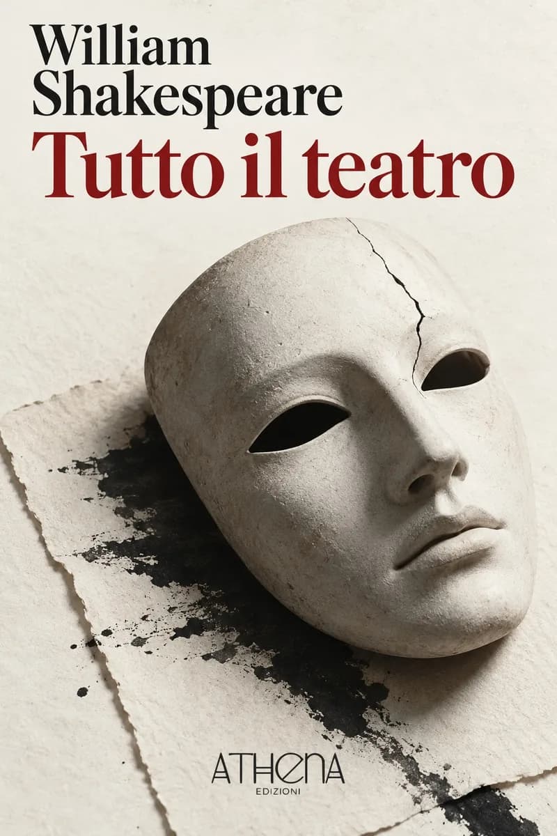 Tutto il teatro di William Shakespeare – copertina Edizioni Athena