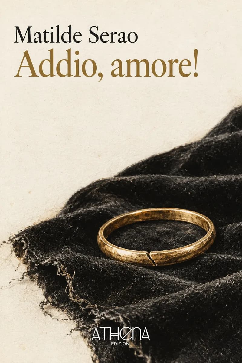 Addio, amore! di Matilde Serao – copertina Edizioni Athena