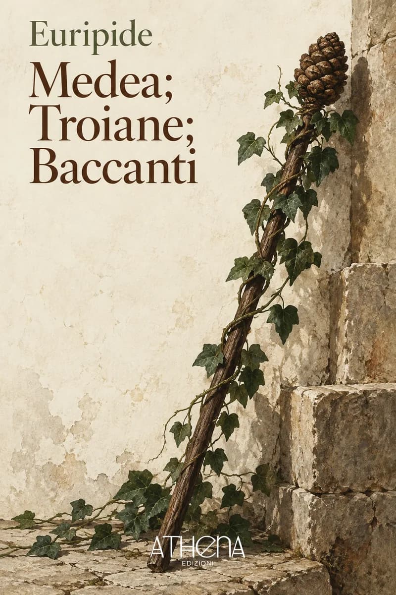 Medea; Troiane; Baccanti di Euripide – copertina Edizioni Athena