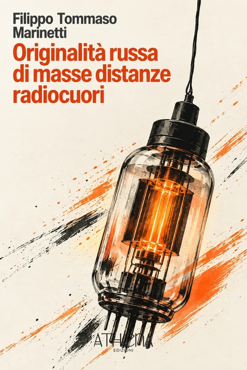 Originalità russa di masse distanze radiocuori di Filippo Tommaso Marinetti – copertina Edizioni Athena