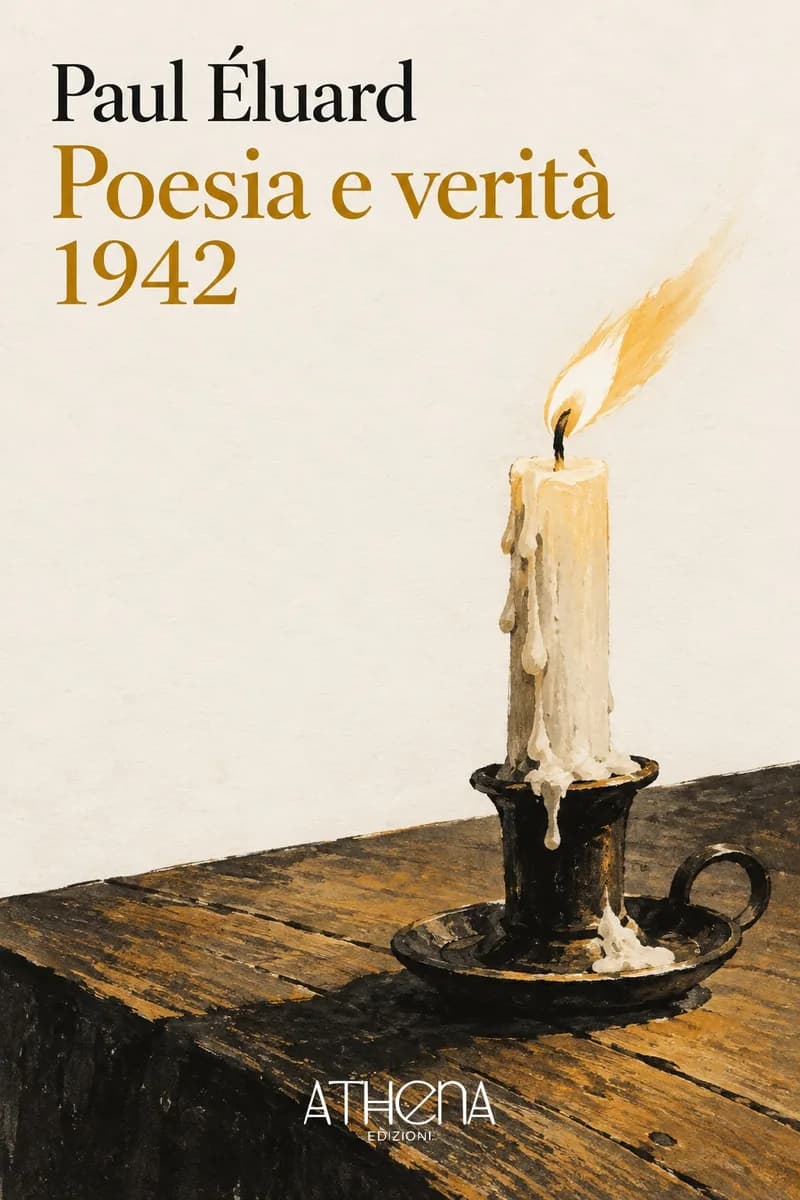 Poesia e verità 1942 di Paul Éluard – copertina Edizioni Athena