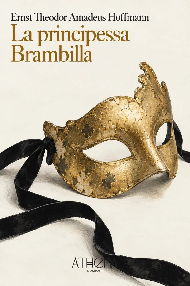 La principessa Brambilla di Ernst Theodor Amadeus Hoffmann – copertina Edizioni Athena