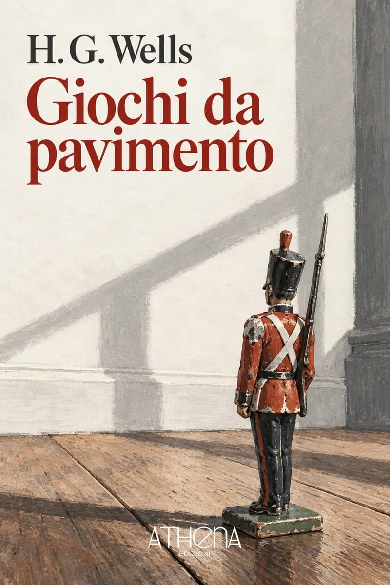 Giochi da pavimento di H. G. Wells – copertina Edizioni Athena