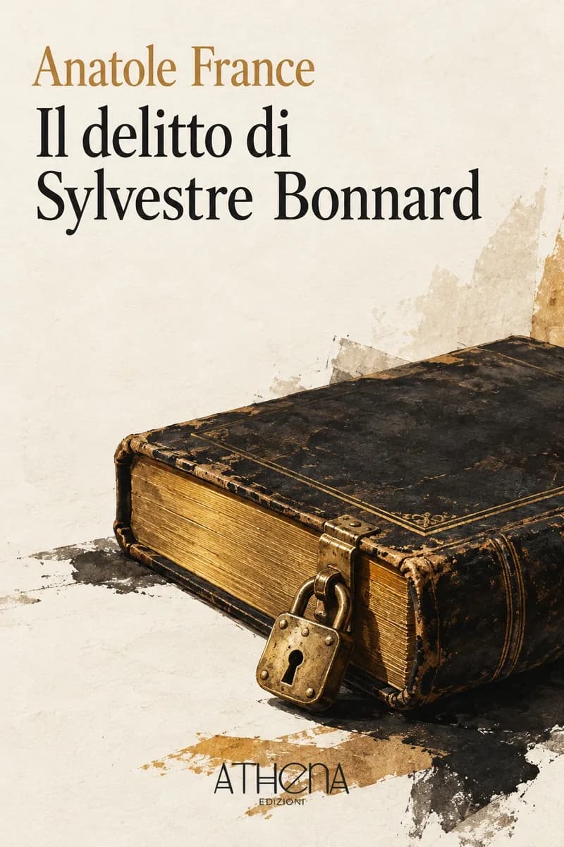 Il delitto di Sylvestre Bonnard di Anatole France – copertina Edizioni Athena