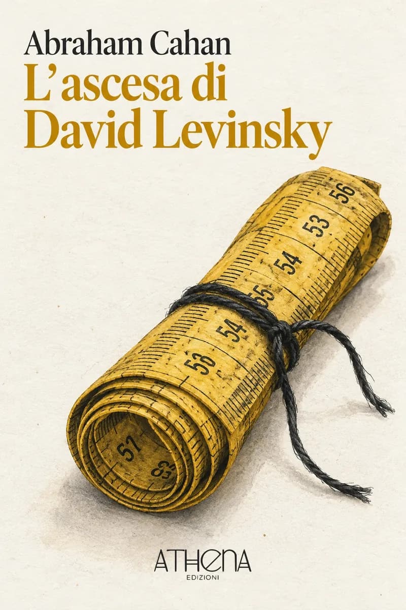 L'ascesa di David Levinsky di Abraham Cahan – copertina Edizioni Athena