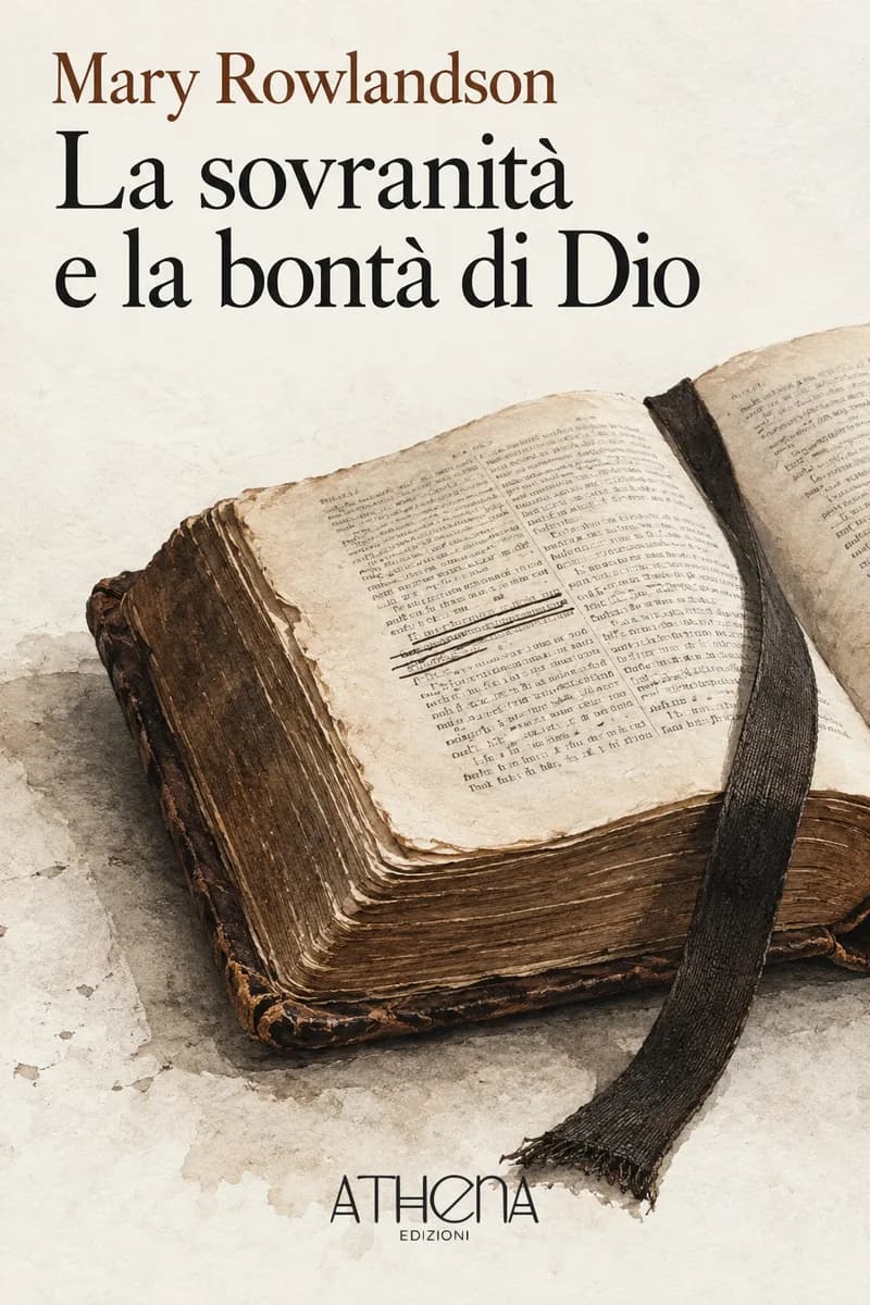 La sovranità e la bontà di Dio di Mary Rowlandson – copertina Edizioni Athena
