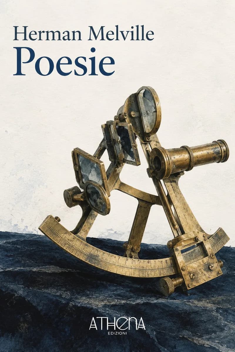 Poesie di Herman Melville – copertina Edizioni Athena