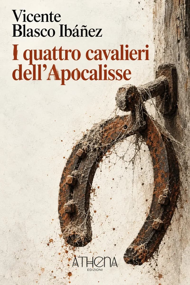 I quattro cavalieri dell'Apocalisse di Vicente Blasco Ibáñez – copertina Edizioni Athena