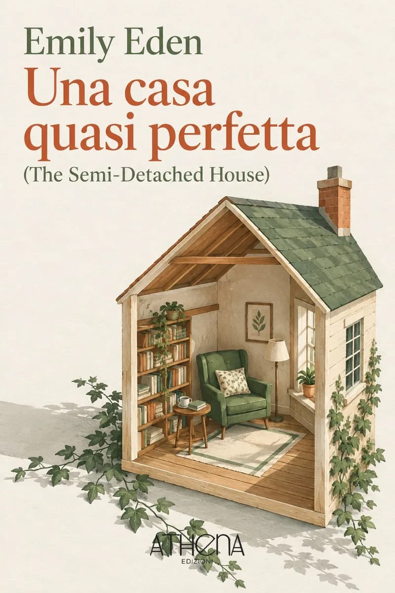 Una casa quasi perfetta (The Semi-Detached House) di Emily Eden – copertina Edizioni Athena