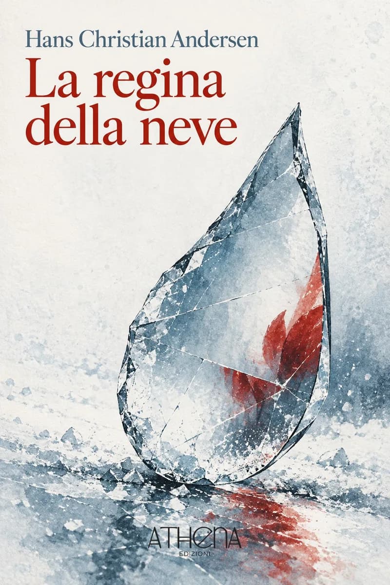 La regina della neve di Hans Christian Andersen – copertina Edizioni Athena