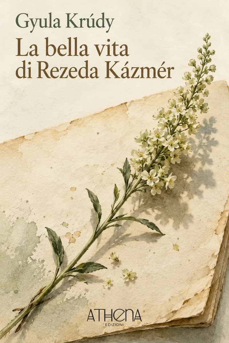 La bella vita di Rezeda Kázmér di Gyula Krúdy – copertina Edizioni Athena