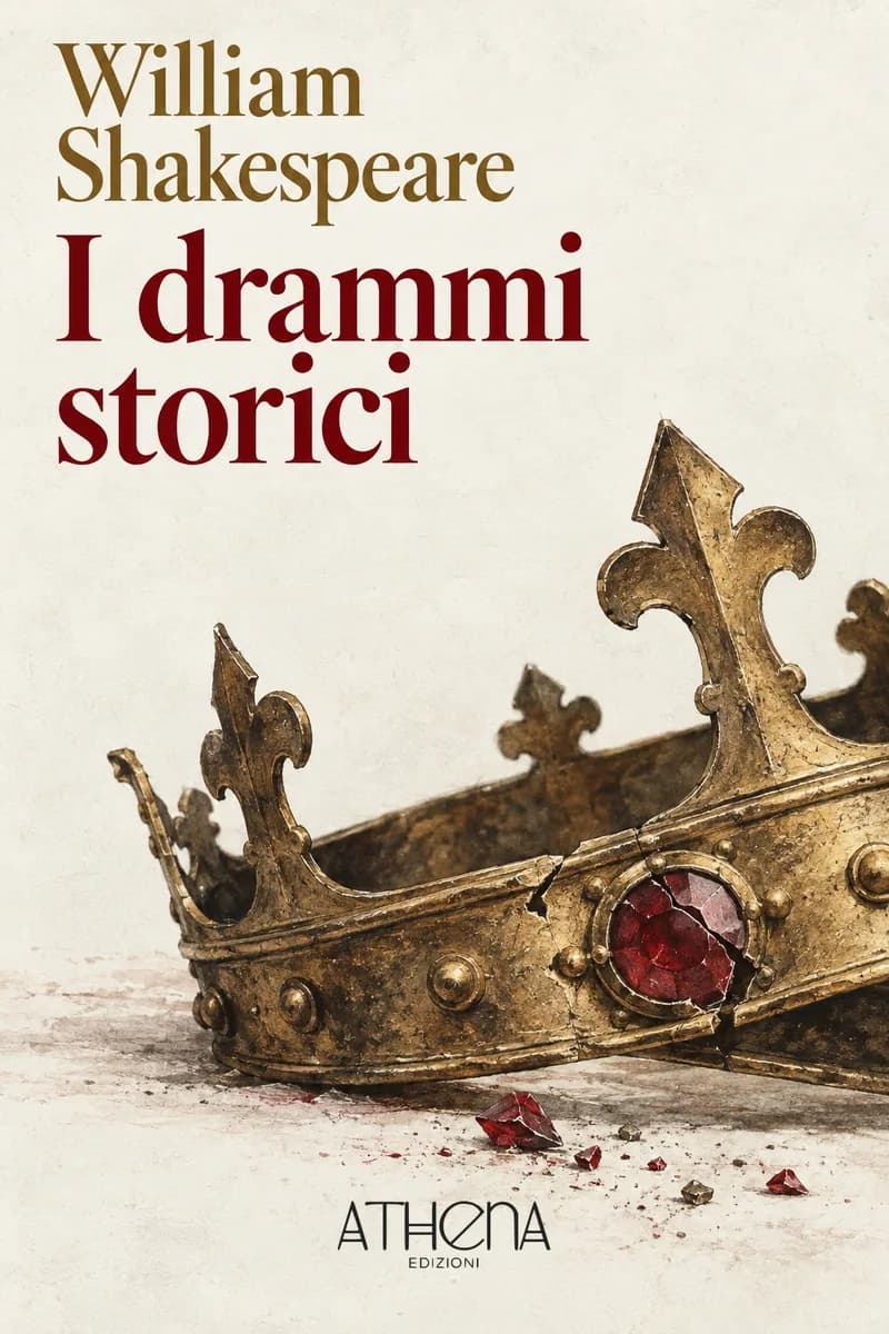 I drammi storici di William Shakespeare – copertina Edizioni Athena