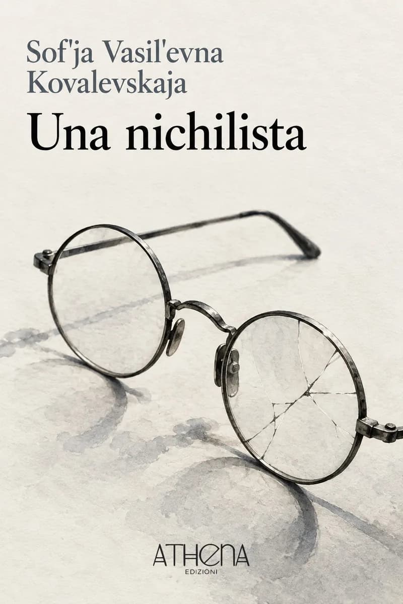 Una nichilista di Sof'ja Vasil'evna Kovalevskaja – copertina Edizioni Athena