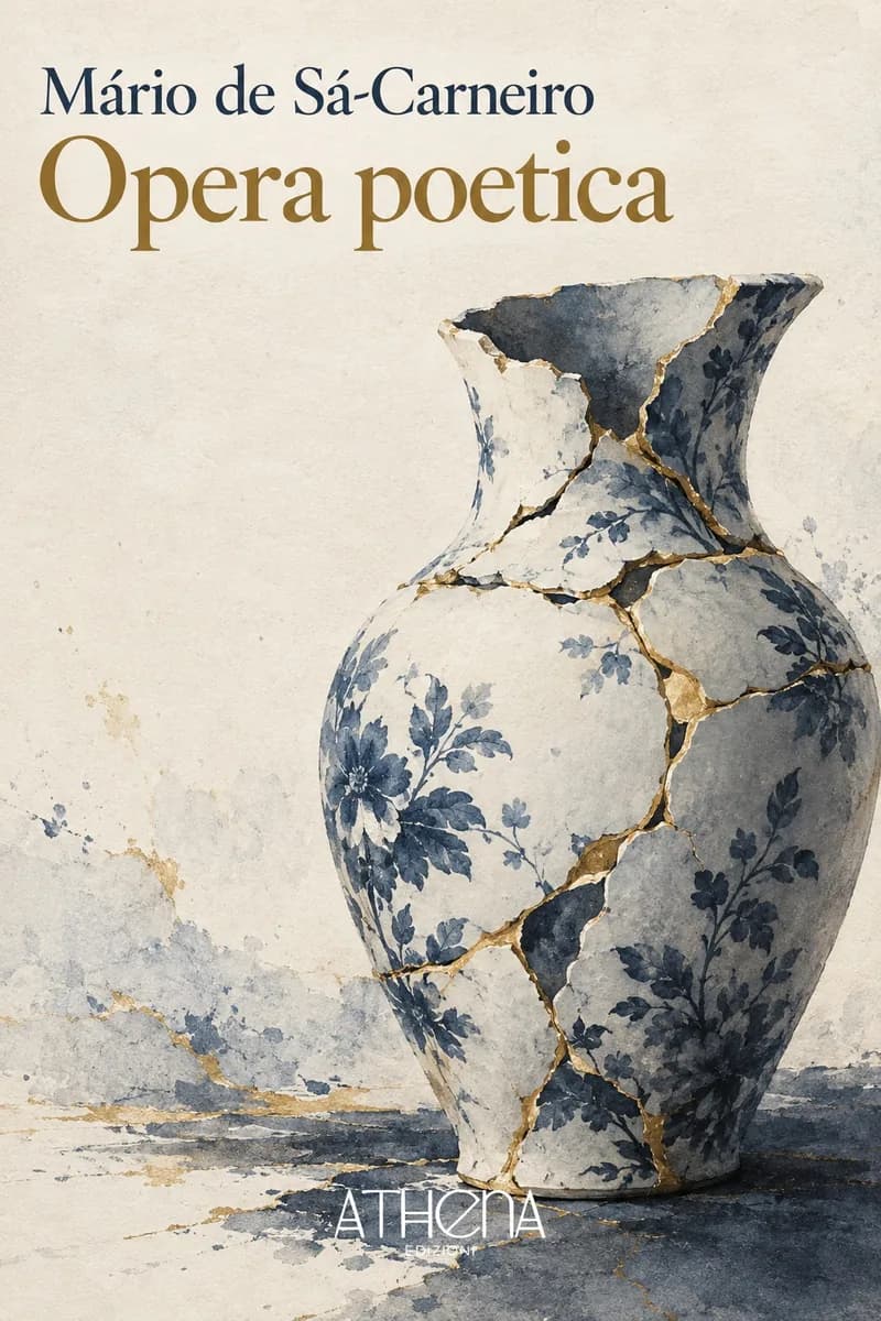 Opera poetica di Mário de Sá-Carneiro – copertina Edizioni Athena