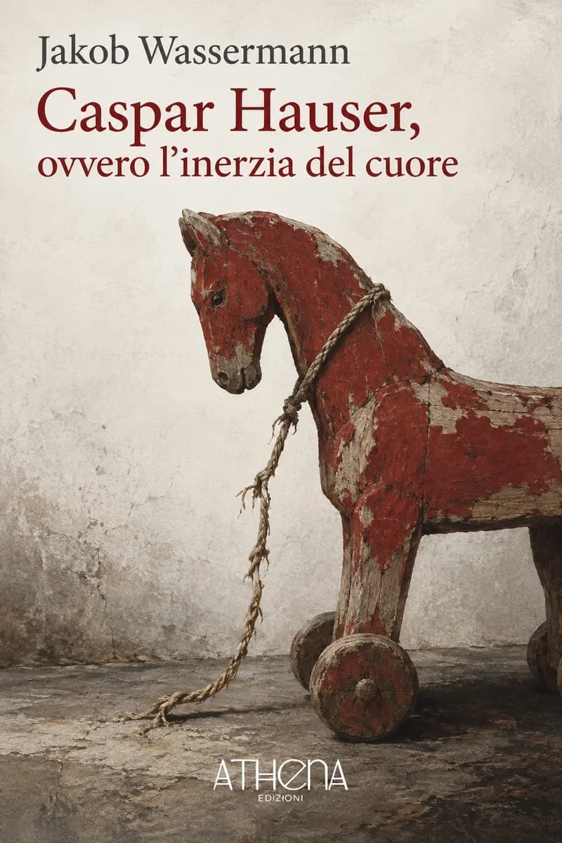 Caspar Hauser, ovvero l'inerzia del cuore di Jakob Wassermann – copertina Edizioni Athena