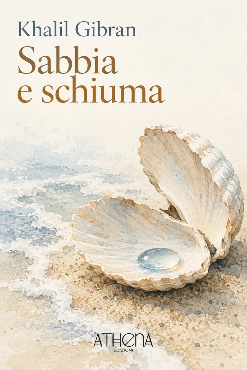 Sabbia e schiuma di Khalil Gibran – copertina Edizioni Athena