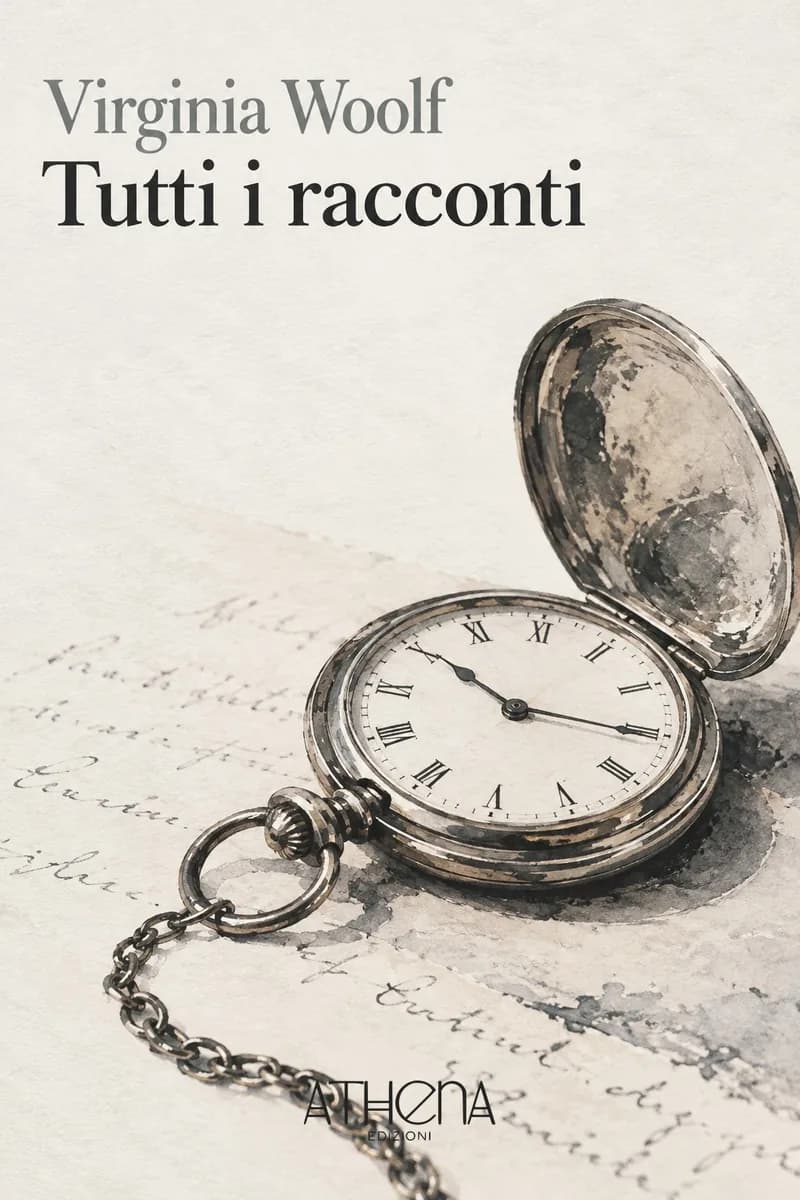 Tutti i racconti di Virginia Woolf – copertina Edizioni Athena