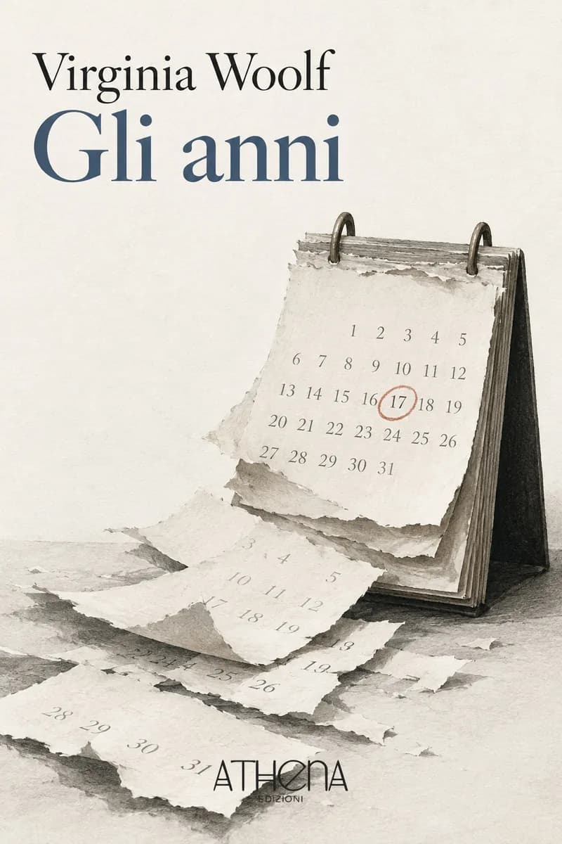 Gli anni di Virginia Woolf – copertina Edizioni Athena