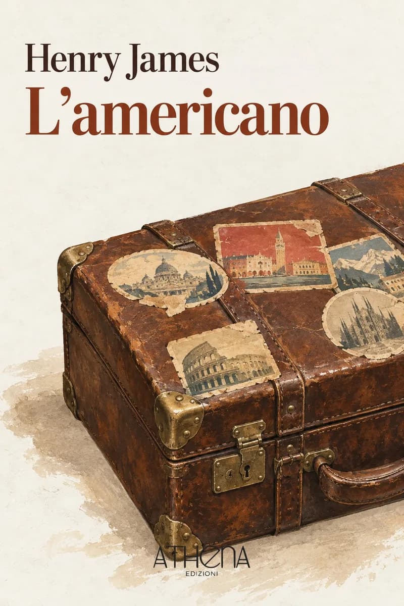 L'americano di Henry James – copertina Edizioni Athena