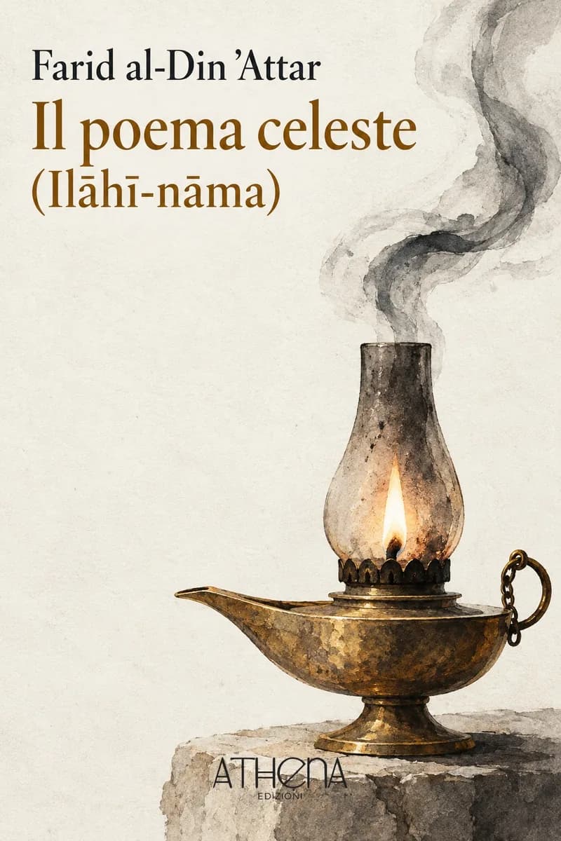 Il poema celeste (Ilāhī-nāma) di Farid al-Din 'Attar – copertina Edizioni Athena
