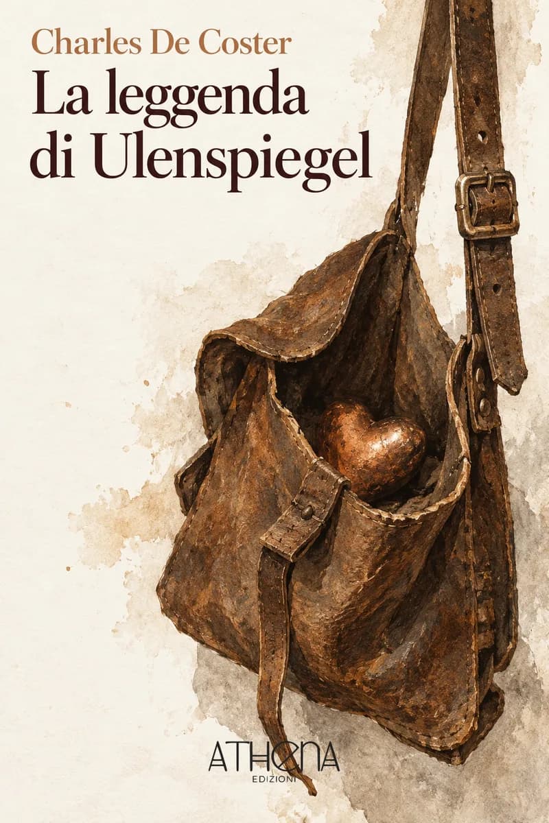La leggenda di Ulenspiegel di Charles De Coster – copertina Edizioni Athena