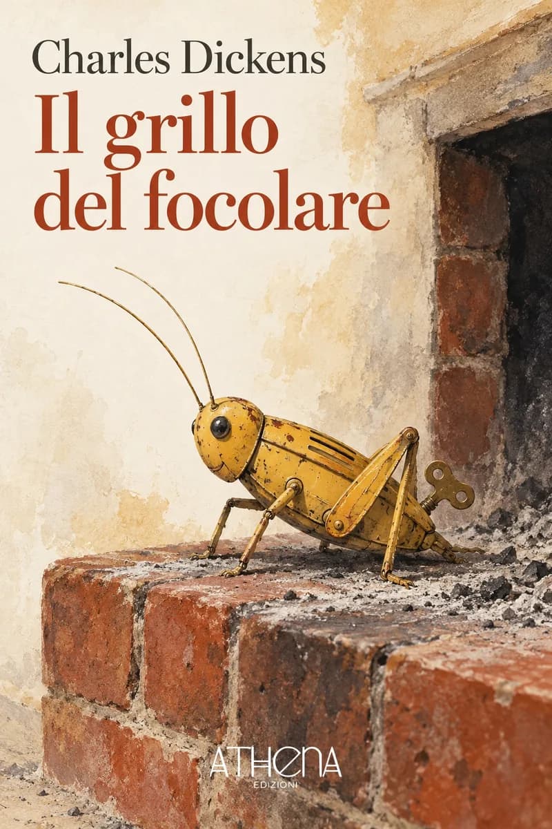 Il grillo del focolare di Charles Dickens – copertina Edizioni Athena