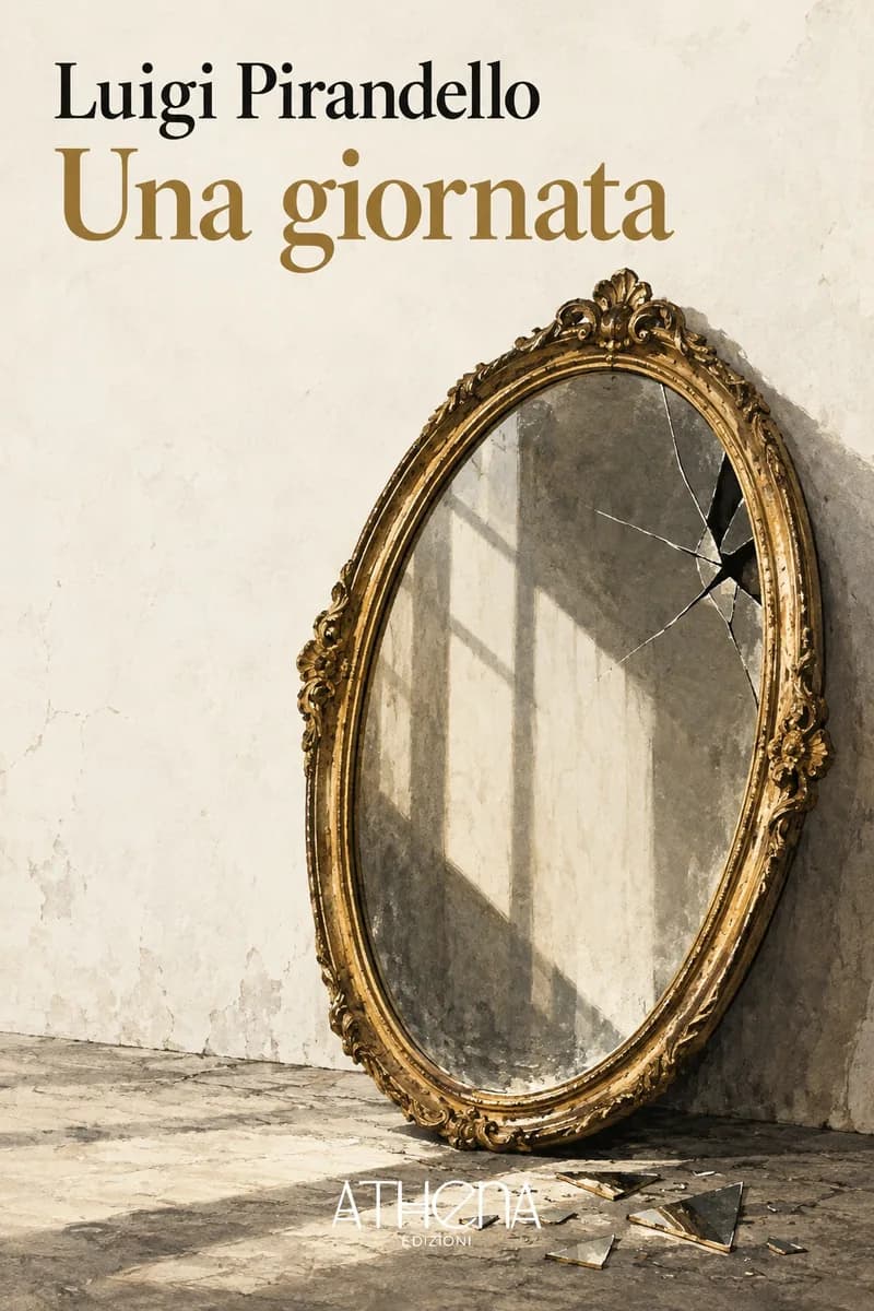 Una giornata di Luigi Pirandello – copertina Edizioni Athena