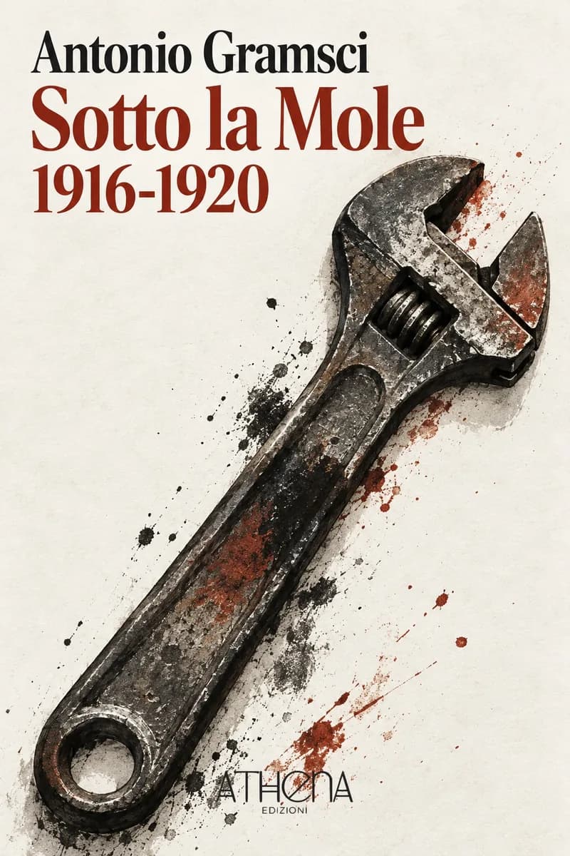 Sotto la Mole 1916-1920 di Antonio Gramsci – copertina Edizioni Athena