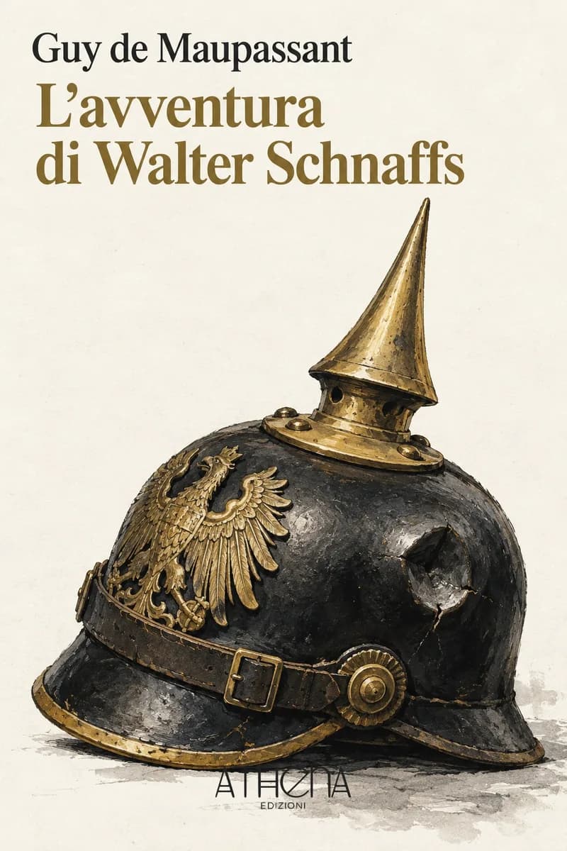 L'avventura di Walter Schnaffs di Guy de Maupassant – copertina Edizioni Athena
