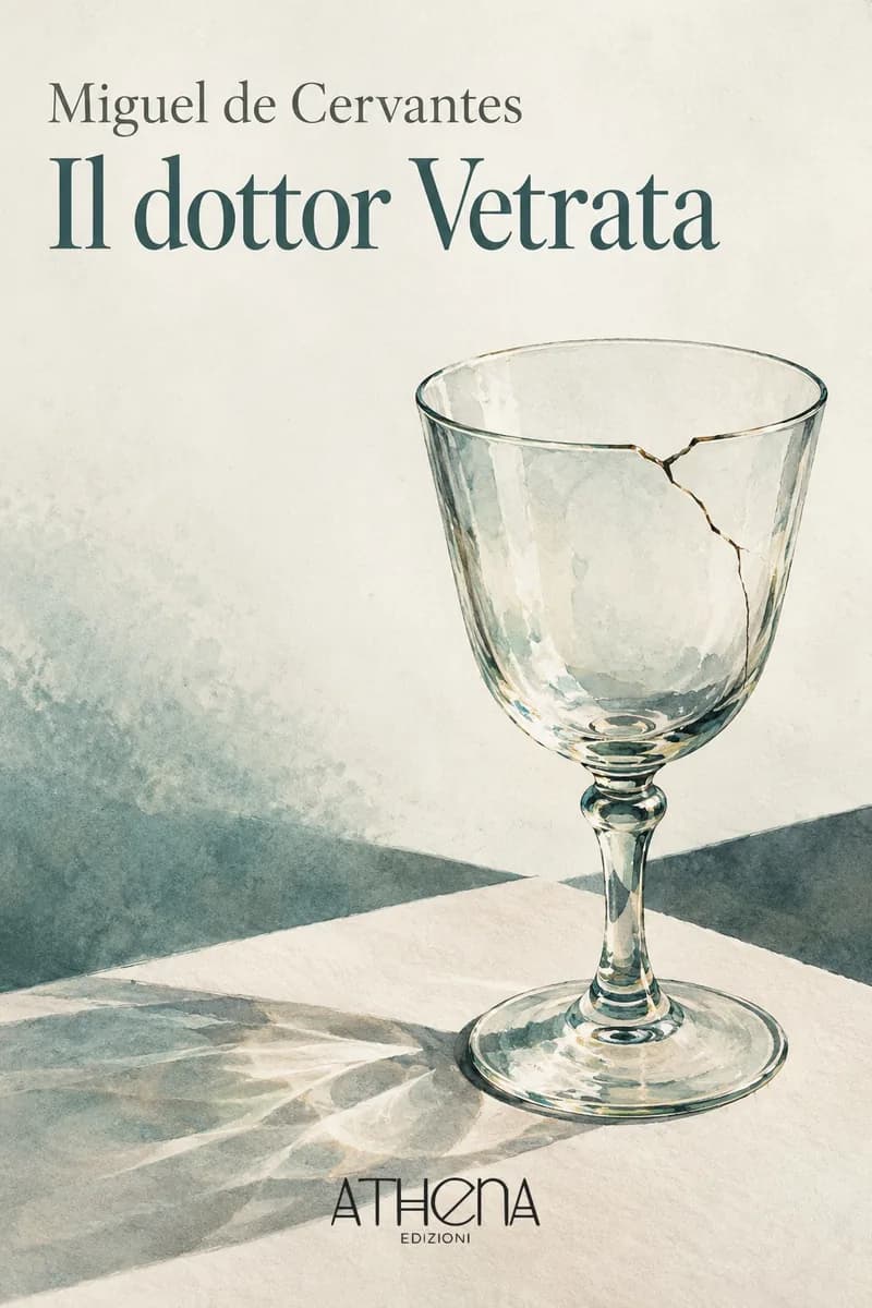Il dottor Vetrata di Miguel de Cervantes – copertina Edizioni Athena