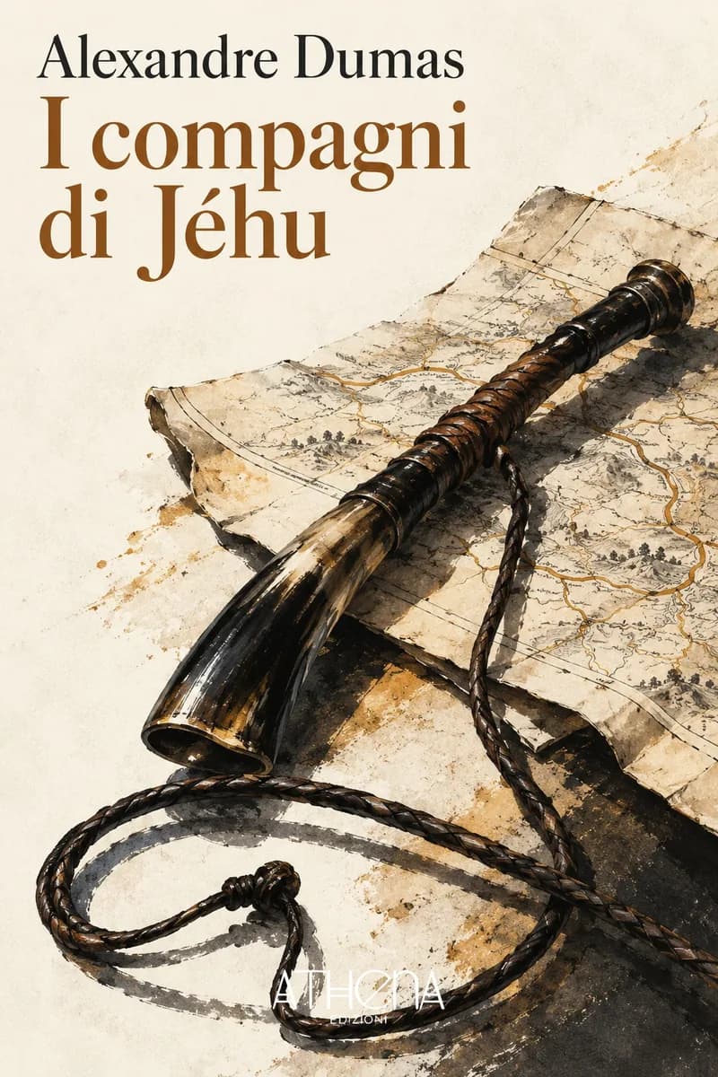 I compagni di Jéhu di Alexandre Dumas – copertina Edizioni Athena