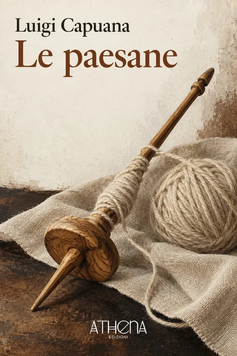 Le paesane di Luigi Capuana – copertina Edizioni Athena
