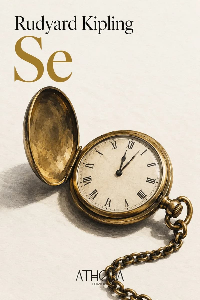 Se di Rudyard Kipling – copertina Edizioni Athena