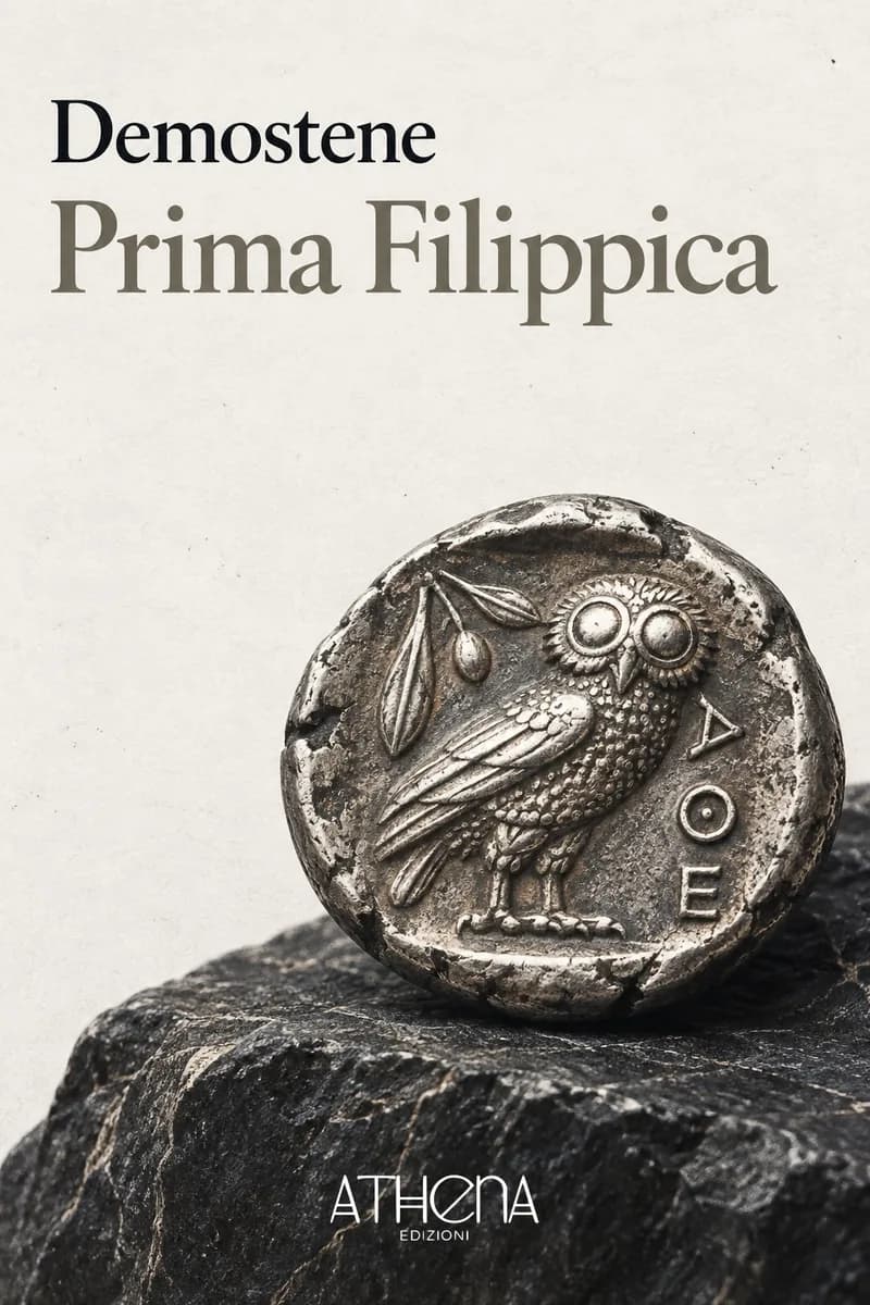 Prima Filippica di Demostene – copertina Edizioni Athena