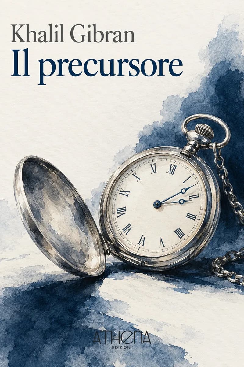 Il precursore di Khalil Gibran – copertina Edizioni Athena