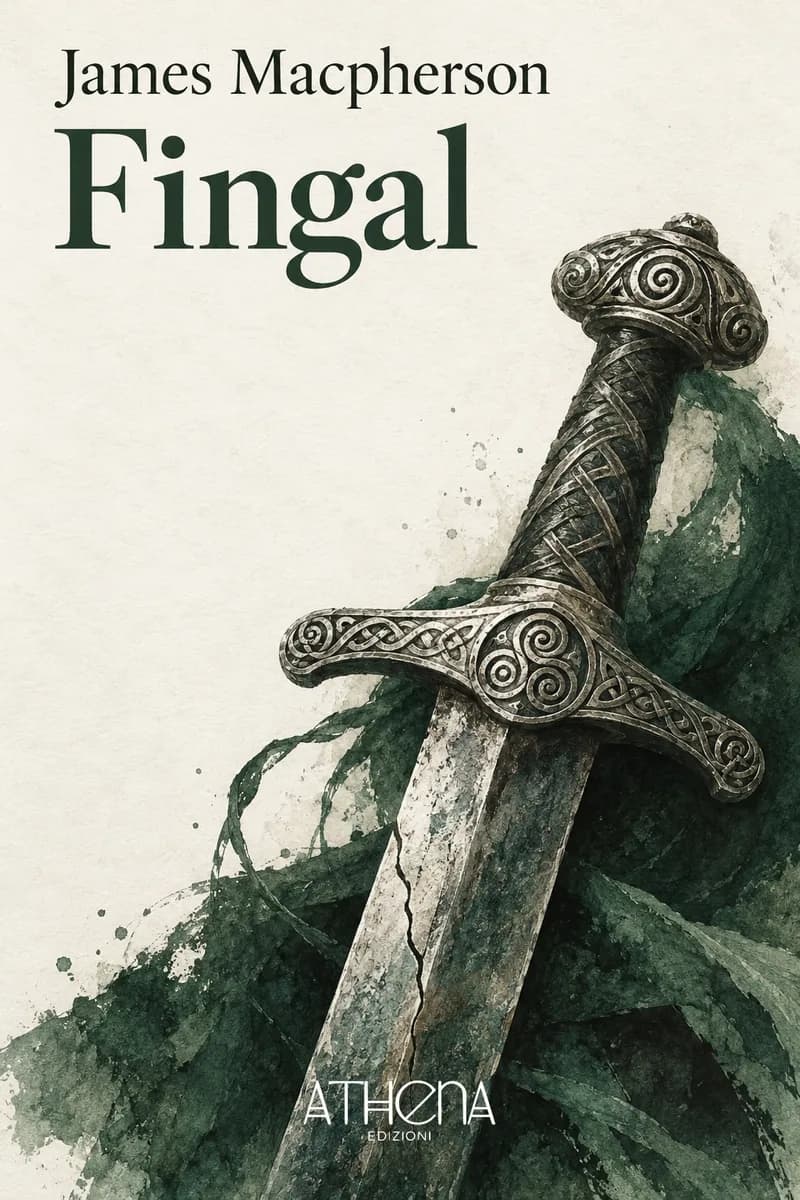 Fingal di James Macpherson – copertina Edizioni Athena