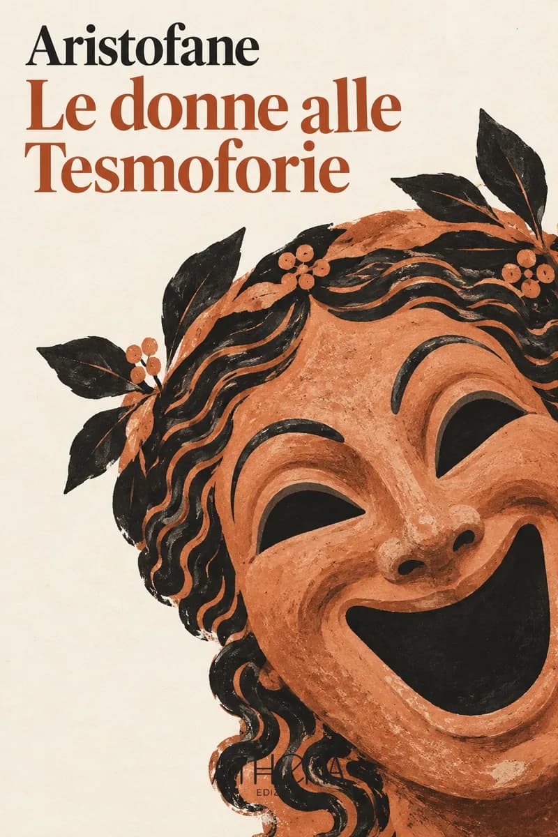 Le donne alle Tesmoforie di Aristofane – copertina Edizioni Athena