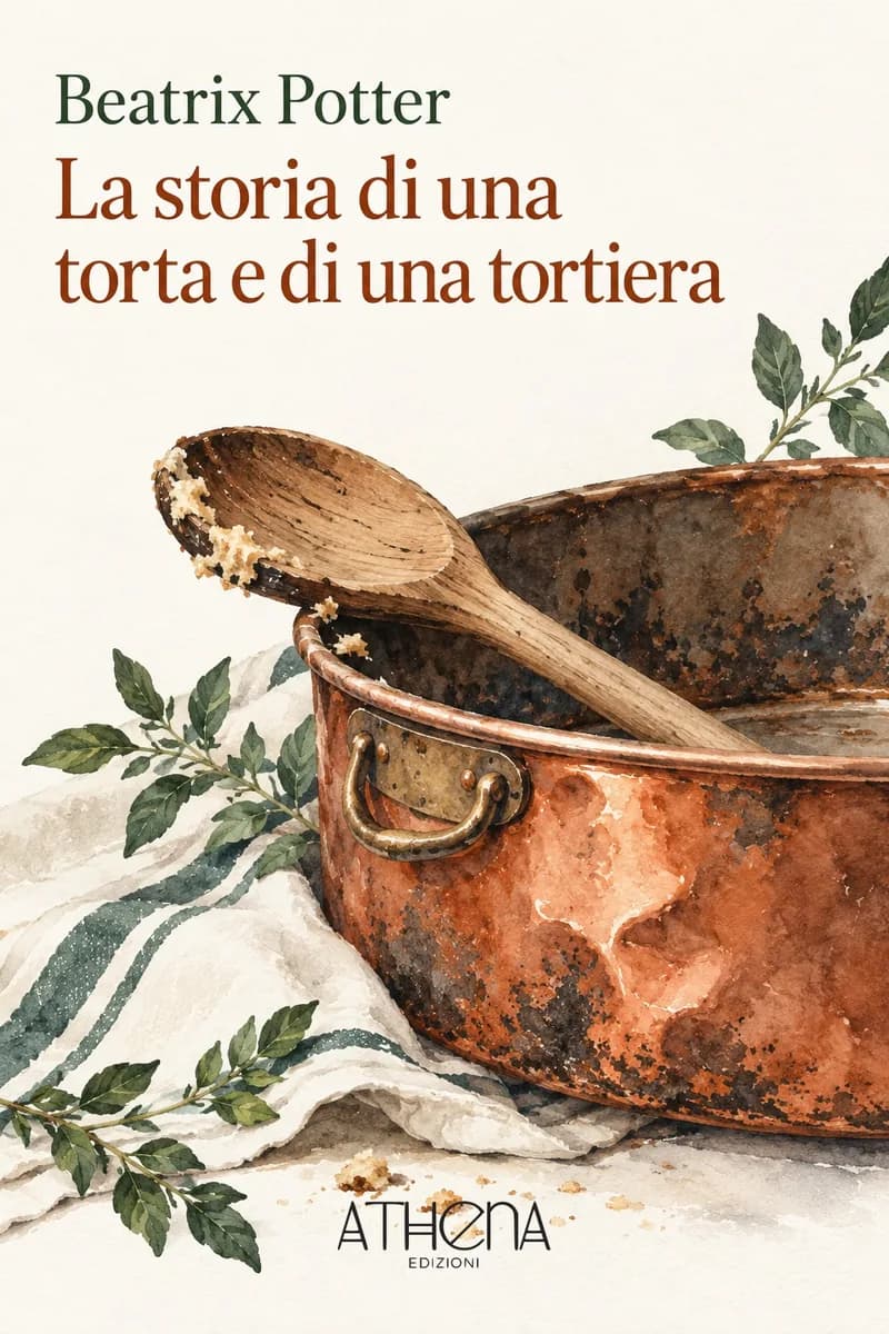 La storia di una torta e di una tortiera di Beatrix Potter – copertina Edizioni Athena