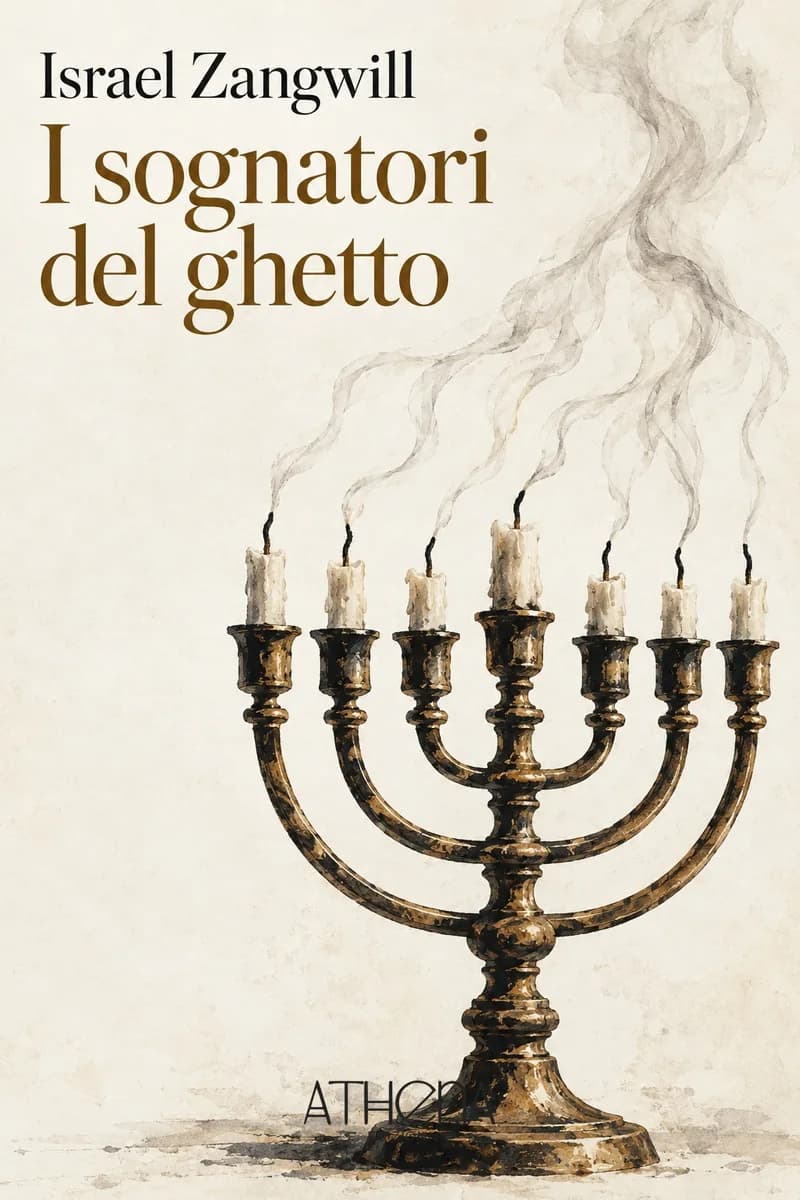 I sognatori del ghetto di Israel Zangwill – copertina Edizioni Athena