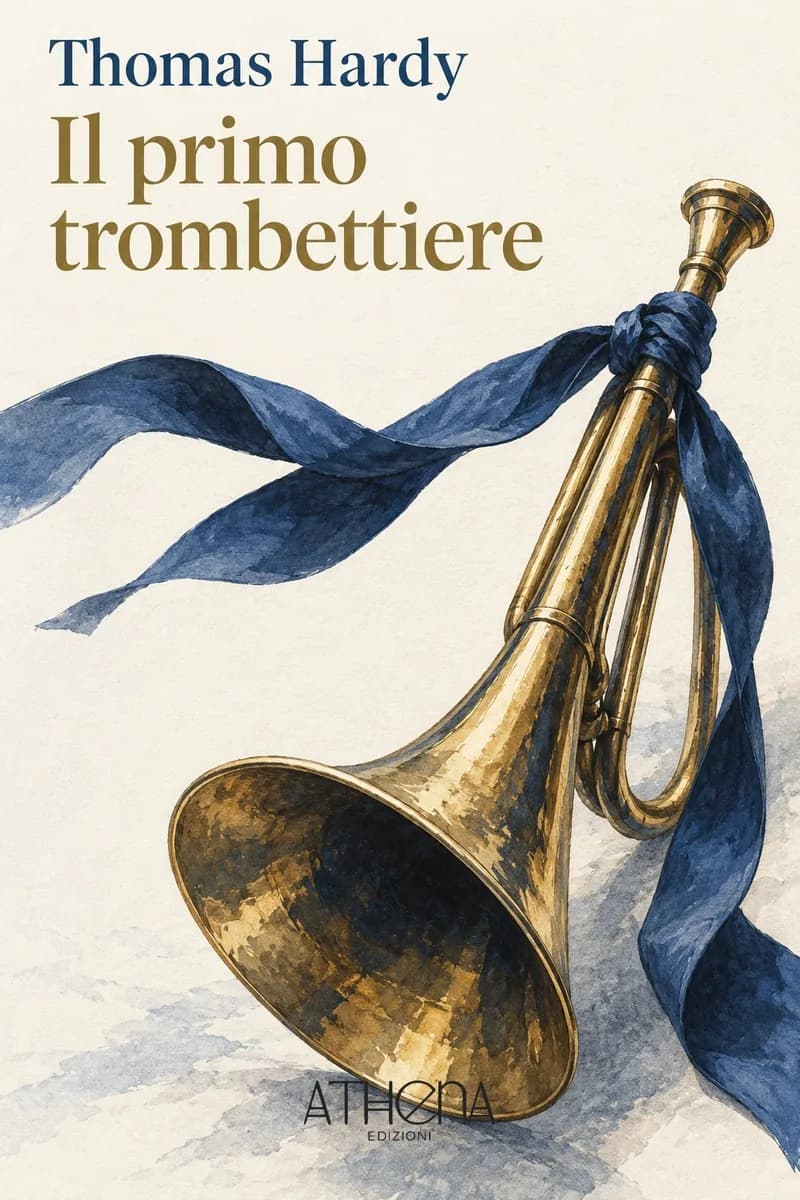 Il primo trombettiere di Thomas Hardy – copertina Edizioni Athena